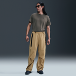 Pantalon oversize tiss nike tech pour homme - marron