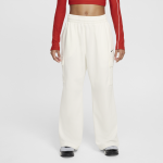 Pantalon oversize en tissu fleece dri - fit nike pour fille - blanc Pantalon oversize en tissu fleece dri - fit nike pour fille - blanc