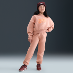 Pantalon oversize en tissu fleece nike sportswear pour ado (fille) - rose