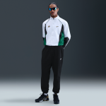 Pantalon à revers en tissu fleece brossé nike club pour homme - noir Pantalon à revers en tissu fleece brossé nike club pour homme - noir