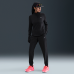Pantalon de running long à taille mi - haute dri - fit nike tempo warm pour femme - noir Pantalon de running long à taille mi - haute dri - fit nike tempo warm pour femme - noir
