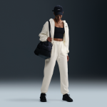 Pantalon de survêtement oversize à taille haute nike phoenix fleece pour femme - blanc Pantalon de survêtement oversize à taille haute nike phoenix fleece pour femme - blanc