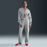 Pantalon de survêtement taille haute nike sportswear phoenix fleece pour femme - gris Pantalon de survêtement taille haute nike sportswear phoenix fleece pour femme - gris