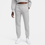 Pantalon de survtement taille mi - haute nike phoenix fleece pour femme - gris