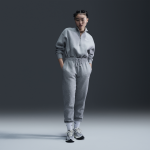 Pantalon de survêtement taille mi - haute nike sportswear phoenix fleece pour femme - gris Pantalon de survêtement taille mi - haute nike sportswear phoenix fleece pour femme - gris