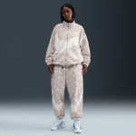 Pantalon tiss� et imprim� nike pour femme - gris