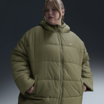 Parka ample nike sportswear classic puffer therma - fit pour femme - vert