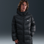 Parka en duvet nike windrunner pour homme - noir