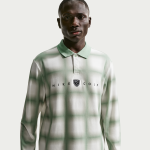 Polo de golf ample � manches longues dri - fit nike fairway fresh pour homme - vert