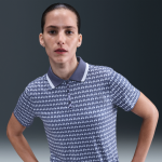 Polo de golf imprimé à manches courtes dri - fit nike tour pour femme - pourpre Polo de golf imprimé à manches courtes dri - fit nike tour pour femme - pourpre