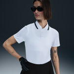 Polo de golf à manches courtes dri - fit nike tour pour femme - blanc Polo de golf à manches courtes dri - fit nike tour pour femme - blanc