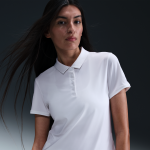 Polo de golf à manches courtes dri - fit nike victory pour femme - blanc Polo de golf à manches courtes dri - fit nike victory pour femme - blanc