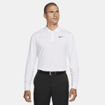 Polo de golf à manches longues nike dri - fit victory pour homme - blanc Polo de golf à manches longues nike dri - fit victory pour homme - blanc