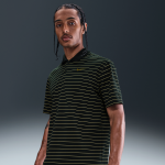 Polo de golf  rayures nike dri - fit victory pour homme - vert