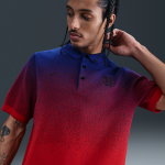 Polo en maille nike football angleterre club pour homme - bleu Polo en maille nike football angleterre club pour homme - bleu
