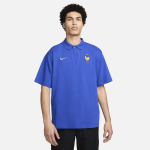 Polo oversize nike football fff pour homme - bleu