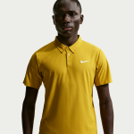 Polo slam dri - fit adv nikecourt pour homme - jaune