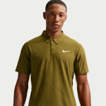 Polo slam dri - fit adv nikecourt pour homme - marron