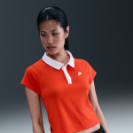 Polo slim r�tro nike pour femme - rouge