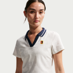 Polo de tennis court dri - fit nikecourt court collection pour femme - blanc