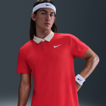 Polo de tennis dri - fit adv nikecourt slam pour homme - rouge