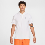 Polo de tennis dri - fit nikecourt advantage pour homme - blanc