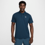 Polo de tennis dri - fit nikecourt advantage pour homme - bleu