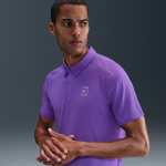 Polo de tennis dri - fit nikecourt advantage pour homme - pourpre