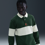 Polo de tennis à manches longues nikecourt heritage pour homme - vert Polo de tennis à manches longues nikecourt heritage pour homme - vert