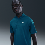 Polo de tennis nikecourt dri - fit pour homme - bleu