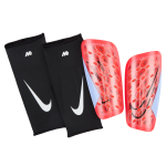 Protge - tibias de football nike mercurial lite superlock - rouge