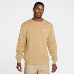 Pull à col ras - du - cou nike club pour homme - marron Pull à col ras - du - cou nike club pour homme - marron