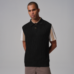 Pull de golf sans manches jordan sport pour homme - noir