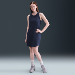 Robe sans manches  motif gaufr nike sportswear chill knit pour femme - bleu