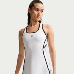 Robe de tennis nikecourt advantage dri - fit pour femme - blanc