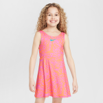 Robe wild flower fashion nike dri - fit pour enfant - rose