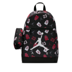 Sac  dos d'cole air jordan pour ado (17 l) - noir