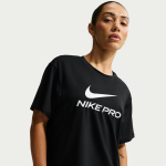 T - shirt ample nike pro pour femme - noir
