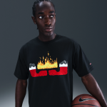 T - shirt de basket lebron � stocking stuffer � pour homme - noir