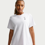 T - shirt de basket � manches courtes nike pour femme - blanc