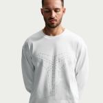 T - shirt de basket � manches longues kobe dri - fit pour homme - blanc