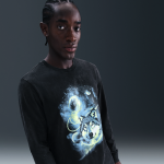 T - shirt de basketball à manches longues nike pour homme - noir T - shirt de basketball à manches longues nike pour homme - noir