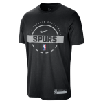 T - shirt d'entraînement nike dri - fit nba san antonio spurs authentics pour homme - noir T - shirt d'entraînement nike dri - fit nba san antonio spurs authentics pour homme - noir