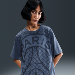 T - shirt  imprim saisonnier nike football paris saint - germain pour femme - bleu