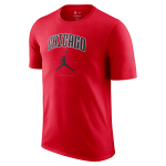 T - shirt jordan nba chicago bulls essential pour homme - rouge