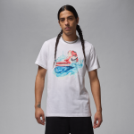 T - shirt à manches courtes jordan flight essentials aj1 pour homme - blanc T - shirt à manches courtes jordan flight essentials aj1 pour homme - blanc