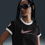 T - shirt à manches courtes nike sportswear club pour femme - noir T - shirt à manches courtes nike sportswear club pour femme - noir