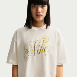 T - shirt � manches courtes oversize nike pour femme - blanc