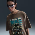 T - shirt à manches courtes oversize nike sportswear pour femme - marron T - shirt à manches courtes oversize nike sportswear pour femme - marron
