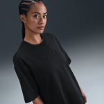 T - shirt à manches courtes oversize nike sportswear pour femme - noir T - shirt à manches courtes oversize nike sportswear pour femme - noir